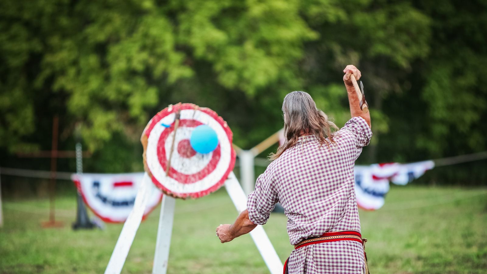 Try Axe Throwing with The Carers' Centre