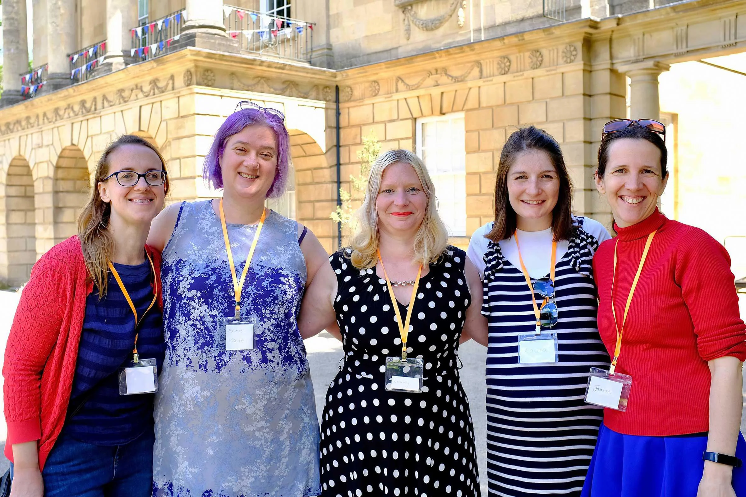 Carers' Centre staff at the Jubilee party hosted at The Holburne Museum in Bath