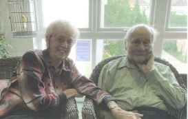 Lynda and Brain sat together
