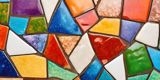 colourful mosaic ceramic
