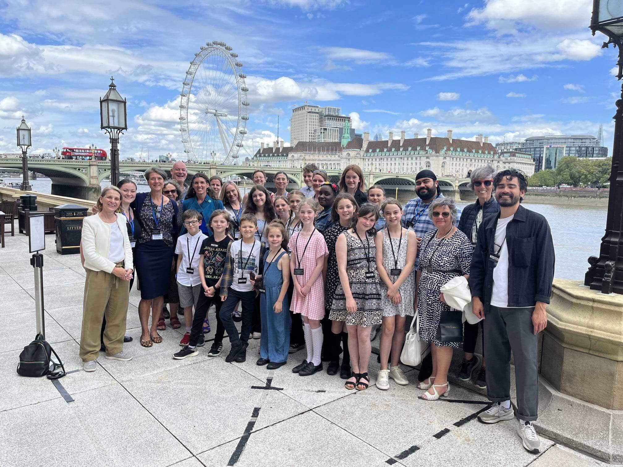 Young Carers group picture in London