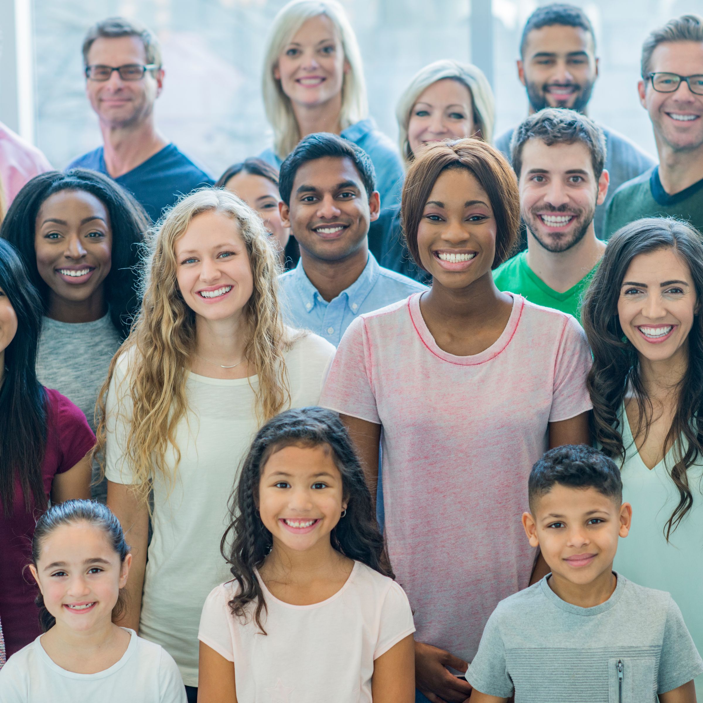 diverse group of people